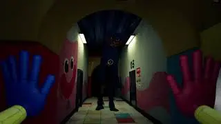 HUGGY WUGGY CHASE SCENE COMPLETE |  POPPY PLAYTIME ESCENA PERSECUCIÓN COMPLETA