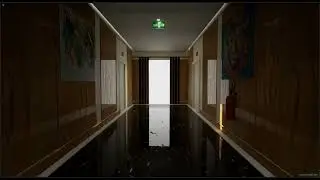 Corridor UE5 Ray Tracing
