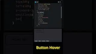 How To Make Website Button On Hover Using HTML CSS no JavaScript - code smashers #button #css #short