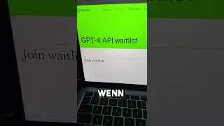 Tutorial: So nutzt du JETZT schon GPT-4! 😱 #chatgpt  #gpt4 #openai #künstlicheintelligenz #shorts