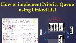 How to implement Priority Queue using Linked list 