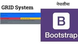 4 Grid System | grid system in bootstrap 5 | grid system in bootstrap in Nepali | bootstrap grid