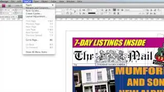 InDesign Newspaper Tutorial
