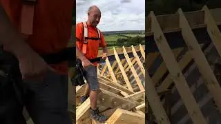 Hand cut pitched roofs ,dormers, internal hips 3/4