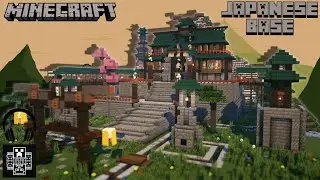 How to build a Japanese Castle in Minecraft | Japanese Base - [Tutorial]
