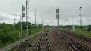 Проход станции Литовко (линия ВОЛК)