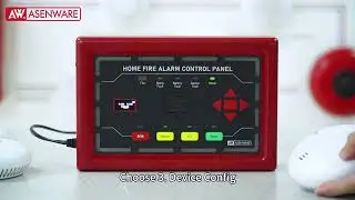 How to setting address for AW-FP032 panel and wireless devices