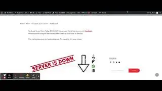 Why Facebook , Instagram , Whatsapp Down - 04th October 2021