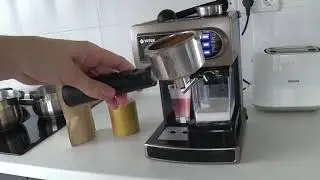 КАК ПРИГОТОВИТЬ ЛАТЕ В КОФЕМАШИНЕ VITEK
