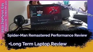 Zephyurs G15 RTX 3070 2021-  Spider-Man Remastered Performance Review/Benchmark + Long Term Review
