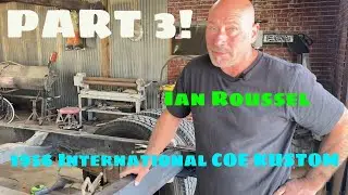 PART 3! 1956 LITTLE JEWEL International COE Rear Replacement and Custom Crossmember Install! 🗜️🛠️😎