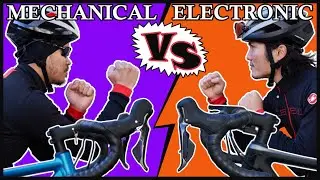 Shimano Mechanical versus Electronic Shifting System ng Road Bike!