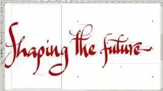 Shaping the future - Inkscape digital calligraphy