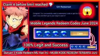 Mobile Legends Redeem Codes June 13, 2024 - MLBB Redeem Codes It's working or Limited Reached 💎