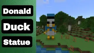 MINECRAFT: Donald Duck Statue 🦆