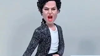 Michael Jackson Clay/so beautiful #video #clay #art #amazing #love #michaeljackson #shorts #movie