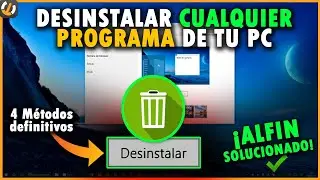 HOW TO UNINSTALL DIFFICULT PROGRAMS | 4 METHODS