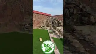 Делаем зону отдыха комфортным и не большой пляж из морского песка, красиво ведь ?