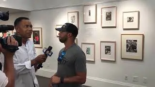 Bubba Wallace Visits Overtown