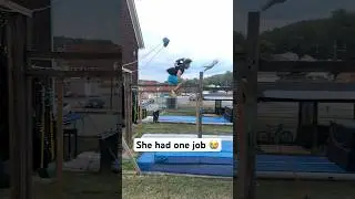 I can’t believe she didn’t catch it 😭