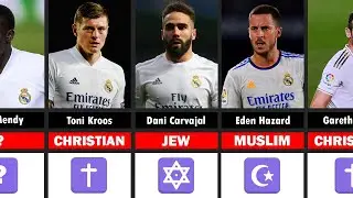 Real Madrid Players Religion ● Christians ● Muslims ● Judaism...