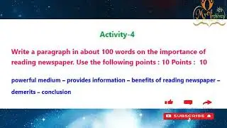 Model Activity Task Class X Eng 2022 january