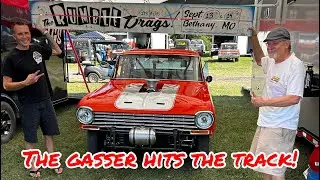 Our gasser makes its first outing at the Thunder Valley Rumble Drags!
