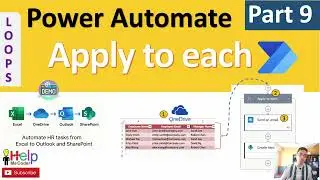 Apply to Each Explained in Power Automate | Loop Through Data Step-by-Step (Part 9)