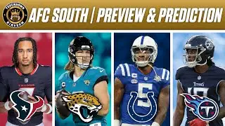AFC South 2024 Preview & Standings Predictions ! 🔥