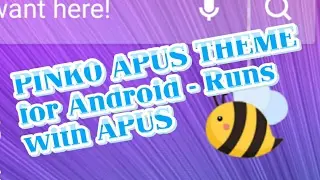 PINKO APUS STYLISH THEMES for Mobile- Run With APUS Launcher