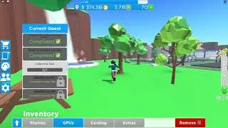 Completing Quest 5 for level 45 (Moriarty's Machine) - Dogecoin Mining Tycoon [Roblox]