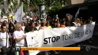 Noticias Antena3 Manifestación STOP Toro de la vega 2013