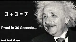 3 + 3 = 7 How | Maths Tricks | Vedic Maths Tricks For Fast Calculation | Math | Just Look Brain