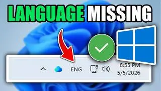 How To Fix Missing Language Bar on Windows 11