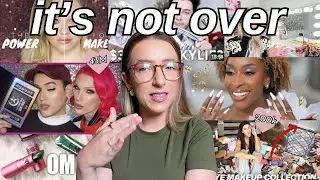 are beauty youtube and its overconsumption over? (lol no)