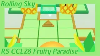 ⏾ Rolling Sky  |  Co-Creation Level 28  |  Fruity Paradise - Full Game ⏾