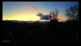 Abenddämmerung Gotha Timelapse