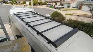 WT adventures sprinter 170 wheelbase full aluminum stealth low profile roof rack