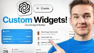 Build Custom Widgets with OpenAI Agent Builder (No Code)