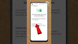 Unlock and clear locked chats whatsapp | how to unlock whatsapp chat lock 