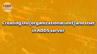 Creating OU (organizational unit) and User in Windows Server 2022