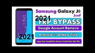 Samsung galaxy J600F/G (App not installed) FRP Bypass/ Google Bypass  December 2020