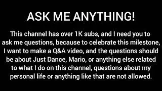ASK ME ANYTHING!
