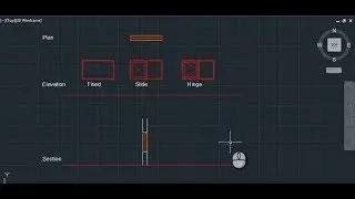 Drawing a basic window in AutoCAD