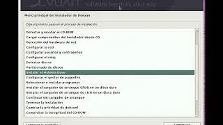 Instalación de Devuan 2.0 Ascii Expert Install