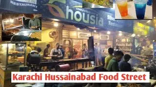 Karachi Hussainabad Food Street | Chargha | Ghousia Grilled Chargha Velog By Amna Omer Cooking show