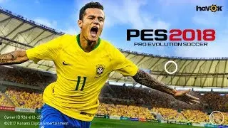 Gameplay PES 18 (Grêmio x Barcelona)