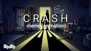 CRASH 💥 meme  (flipaclip) backstory [original -glitch hat-] ∆∆∆