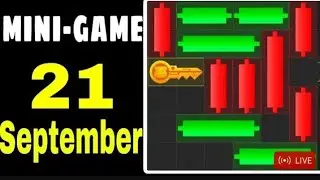 21 September Hamster kombat daily mini game puzzle
