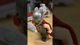 Thor throws his hammer #shorts #funny #lego